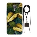 Senada General Mobile Gm 5 Plus İle Uyumlu Kılıf Orman Kokusu Silikon İpli Boyun Askı Aparatlı