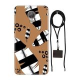 Senada General Mobile Gm 5 Plus İle Uyumlu Kılıf Plant Silikon İpli Boyun Askı Aparatlı