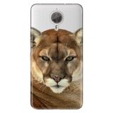 Senada General Mobile Gm 5 Plus İle Uyumlu Kılıf Silikon Desenli Tam Koruma Resimli Asil Aslan Kaplan