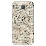 Senada General Mobile Gm 5 Plus İle Uyumlu Kılıf Silikon Desenli Tam Koruma Resimli Beste Nota