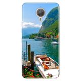 Senada General Mobile Gm 5 Plus İle Uyumlu Kılıf Silikon Desenli Tam Koruma Resimli Como
