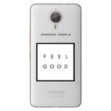 Senada General Mobile Gm 5 Plus İle Uyumlu Kılıf Silikon Desenli Tam Koruma Resimli Feel Good
