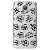 Senada General Mobile Gm 5 Plus İle Uyumlu Kılıf Silikon Desenli Tam Koruma Resimli Hahaha