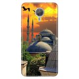 Senada General Mobile Gm 5 Plus İle Uyumlu Kılıf Silikon Desenli Tam Koruma Resimli Kızılistanbul
