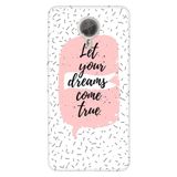 Senada General Mobile Gm 5 Plus İle Uyumlu Kılıf Silikon Desenli Tam Koruma Resimli Let Dream Love