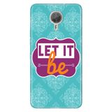 Senada General Mobile Gm 5 Plus İle Uyumlu Kılıf Silikon Desenli Tam Koruma Resimli Let İt Be
