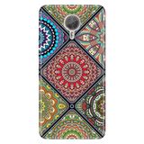 Senada General Mobile Gm 5 Plus İle Uyumlu Kılıf Silikon Desenli Tam Koruma Resimli Mvp Mandala