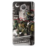 Senada General Mobile Gm 5 Plus İle Uyumlu Kılıf Silikon Desenli Tam Koruma Resimli Ninja Kaplumbağalar