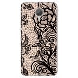 Senada General Mobile Gm 5 Plus İle Uyumlu Kılıf Silikon Desenli Tam Koruma Resimli Pink Mandala