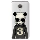Senada General Mobile Gm 5 Plus İle Uyumlu Kılıf Silikon Desenli Tam Koruma Resimli Skull Panda