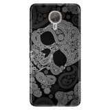 Senada General Mobile Gm 5 Plus İle Uyumlu Kılıf Silikon Desenli Tam Koruma Resimli Skuller