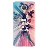 Senada General Mobile Gm 5 Plus İle Uyumlu Kılıf Silikon Desenli Tam Koruma Resimli Too Much