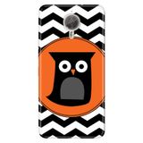 Senada General Mobile Gm 5 Plus İle Uyumlu Kılıf Silikon Desenli Tam Koruma Resimli Zigzag Baykuş