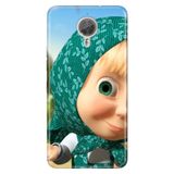 Senada General Mobile Gm 5 Plus İle Uyumlu Kılıf Silikon Desenli Tam Koruma Resimli