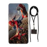 Senada General Mobile Gm 5 Plus İle Uyumlu Kılıf Spider Silikon İpli Boyun Askı Aparatlı