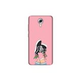 Senada General Mobile Gm 5 Plus İle Uyumlu Kılıf Uyumlu 0.4Mm Lazer Kesim Silikon Kapak Pembe Kolej