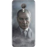 Senada General Mobile Gm 5 Plus Kılıf Desenli Baskılı Tpu Rubber Kapak Atatürk 1938 - 001-Renkli