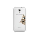 Senada General Mobile Gm 5 Plus Uyumlu İle Uyumlu Kılıf 0.4Mm Lazer Kesim Silikon Kapak Cat Look
