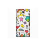Senada General Mobile Gm 5 Plus Uyumlu İle Uyumlu Kılıf 0.4Mm Lazer Kesim Silikon Kapak Sweet