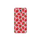 Senada General Mobile Gm 5 Plus Uyumlu İle Uyumlu Kılıf 0.4Mm Lazer Kesim Silikon Kapak Tatlı Çilek