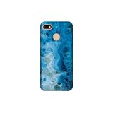 Senada General Mobile Gm 8 Go İle Uyumlu Kılıf 0.4Mm Lazer Kesim Silikon Kapak Mavi Ametist
