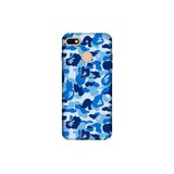 Senada General Mobile Gm 8 Go İle Uyumlu Kılıf 0.4Mm Lazer Kesim Silikon Kapak Mavi Komando