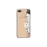 Senada General Mobile Gm 8 Go İle Uyumlu Kılıf 0.4Mm Lazer Kesim Silikon Kapak Pisi Pisi Kedi