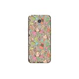Senada General Mobile Gm 8 İle Uyumlu Kılıf 0.4Mm Lazer Kesim Silikon Kapak Çizgi Melek