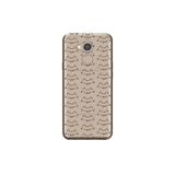 Senada General Mobile Gm 8 İle Uyumlu Kılıf 0.4Mm Lazer Kesim Silikon Kapak Kedi Çizgi