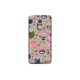 Senada General Mobile Gm 8 İle Uyumlu Kılıf 0.4Mm Lazer Kesim Silikon Kapak Kedi Film