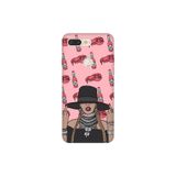 Senada General Mobile Gm 9 Pro İle Uyumlu Kılıf 0.4Mm Lazer Kesim Silikon Kapak Art Chili Girl
