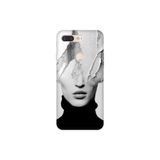 Senada General Mobile Gm 9 Pro İle Uyumlu Kılıf 0.4Mm Lazer Kesim Silikon Kapak Art Girl