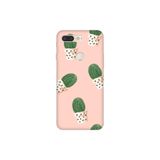 Senada General Mobile Gm 9 Pro İle Uyumlu Kılıf 0.4Mm Lazer Kesim Silikon Kapak Cactus