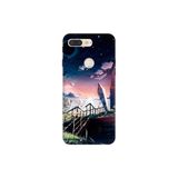 Senada General Mobile Gm 9 Pro İle Uyumlu Kılıf 0.4Mm Lazer Kesim Silikon Kapak Empire State