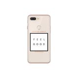 Senada General Mobile Gm 9 Pro İle Uyumlu Kılıf 0.4Mm Lazer Kesim Silikon Kapak Feel Good