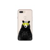 Senada General Mobile Gm 9 Pro İle Uyumlu Kılıf 0.4Mm Lazer Kesim Silikon Kapak Kanye Bear