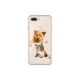 Senada General Mobile Gm 9 Pro İle Uyumlu Kılıf 0.4Mm Lazer Kesim Silikon Kapak Köpek Kedi