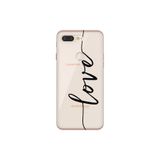 Senada General Mobile Gm 9 Pro İle Uyumlu Kılıf 0.4Mm Lazer Kesim Silikon Kapak Love Dizayn