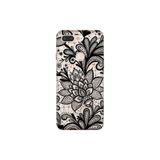 Senada General Mobile Gm 9 Pro İle Uyumlu Kılıf 0.4Mm Lazer Kesim Silikon Kapak Mandala Gül