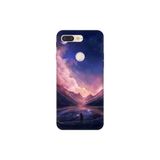 Senada General Mobile Gm 9 Pro İle Uyumlu Kılıf 0.4Mm Lazer Kesim Silikon Kapak Mars Life