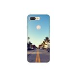 Senada General Mobile Gm 9 Pro İle Uyumlu Kılıf 0.4Mm Lazer Kesim Silikon Kapak Miami Sunset