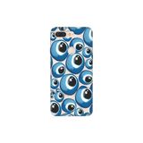 Senada General Mobile Gm 9 Pro İle Uyumlu Kılıf 0.4Mm Lazer Kesim Silikon Kapak Nazar