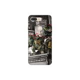 Senada General Mobile Gm 9 Pro İle Uyumlu Kılıf 0.4Mm Lazer Kesim Silikon Kapak Ninja Kaplumbağa