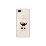 Senada General Mobile Gm 9 Pro İle Uyumlu Kılıf 0.4Mm Lazer Kesim Silikon Kapak Pandacık