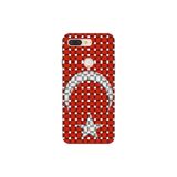 Senada General Mobile Gm 9 Pro İle Uyumlu Kılıf 0.4Mm Lazer Kesim Silikon Kapak Parçalı Bayrak