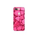 Senada General Mobile Gm 9 Pro İle Uyumlu Kılıf 0.4Mm Lazer Kesim Silikon Kapak Pembe Beton
