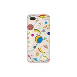 Senada General Mobile Gm 9 Pro İle Uyumlu Kılıf 0.4Mm Lazer Kesim Silikon Kapak Renkli Uzay