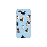 Senada General Mobile Gm 9 Pro İle Uyumlu Kılıf 0.4Mm Lazer Kesim Silikon Kapak Şirin Pug Köpek