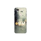 Senada General Mobile Gm 9 Pro İle Uyumlu Kılıf 0.4Mm Lazer Kesim Silikon Kapak Yağmurlu Bir Akşam