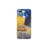 Senada General Mobile Gm 9 Pro İle Uyumlu Kılıf 0.4Mm Uyumlu Lazer Kesim Silikon Kapak Night Cafe